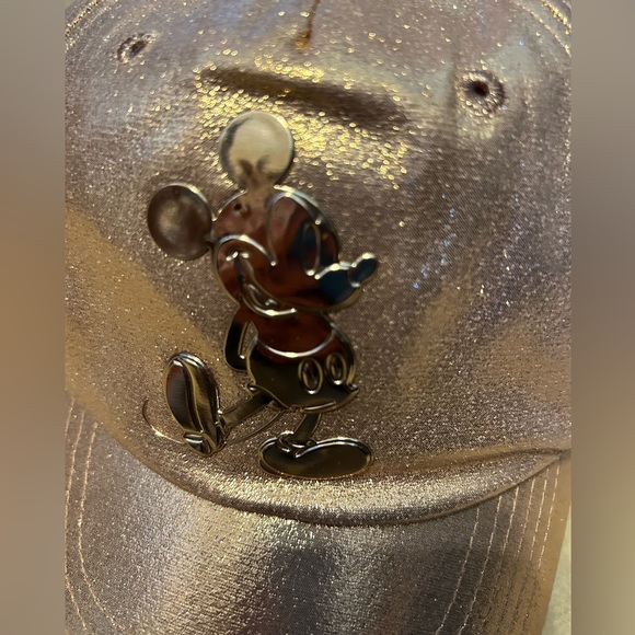 Disney Parks Excl. Earidescent Pink/Purple Mickey Mouse Adjustable Hat Cap NEW - Picture 2 of 5